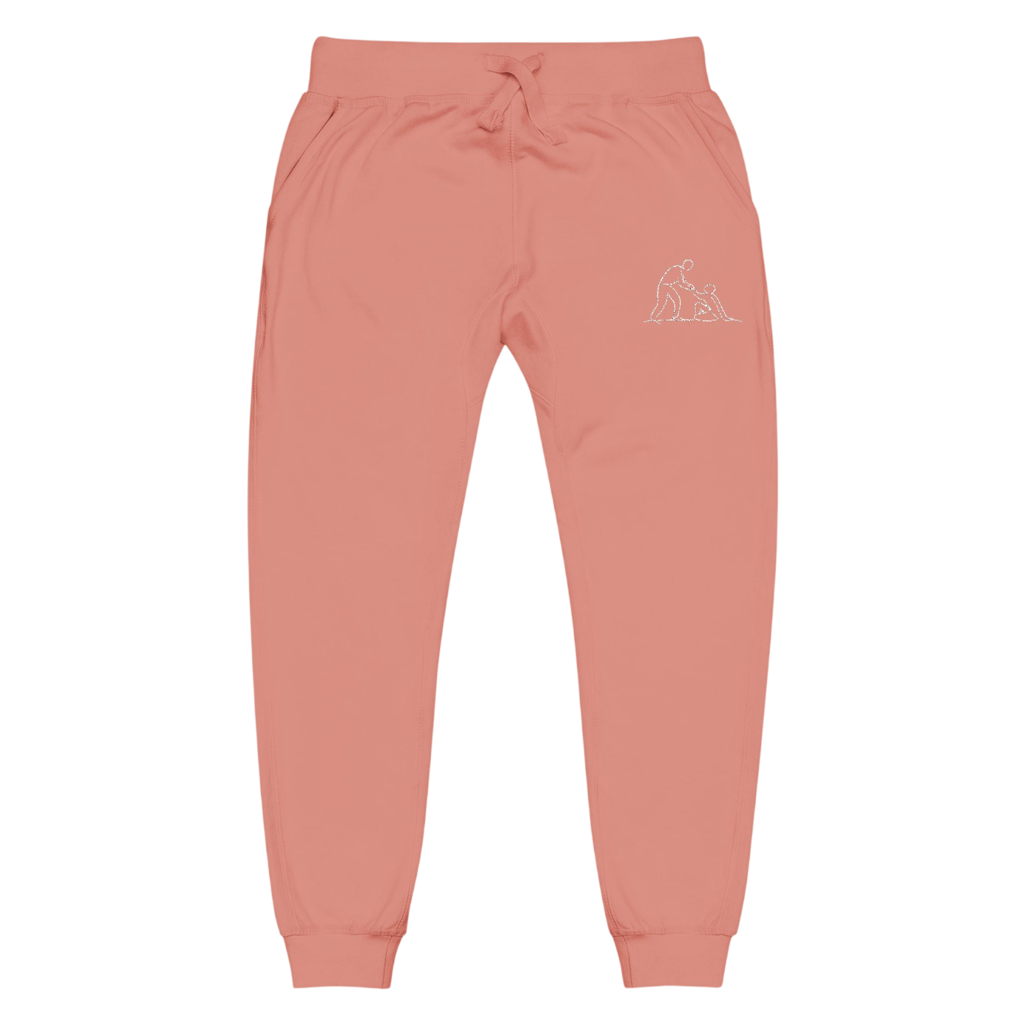 “Be the Reason Someone Keeps Going” Embroidered Sweatpants — Cozy Fleece Joggers