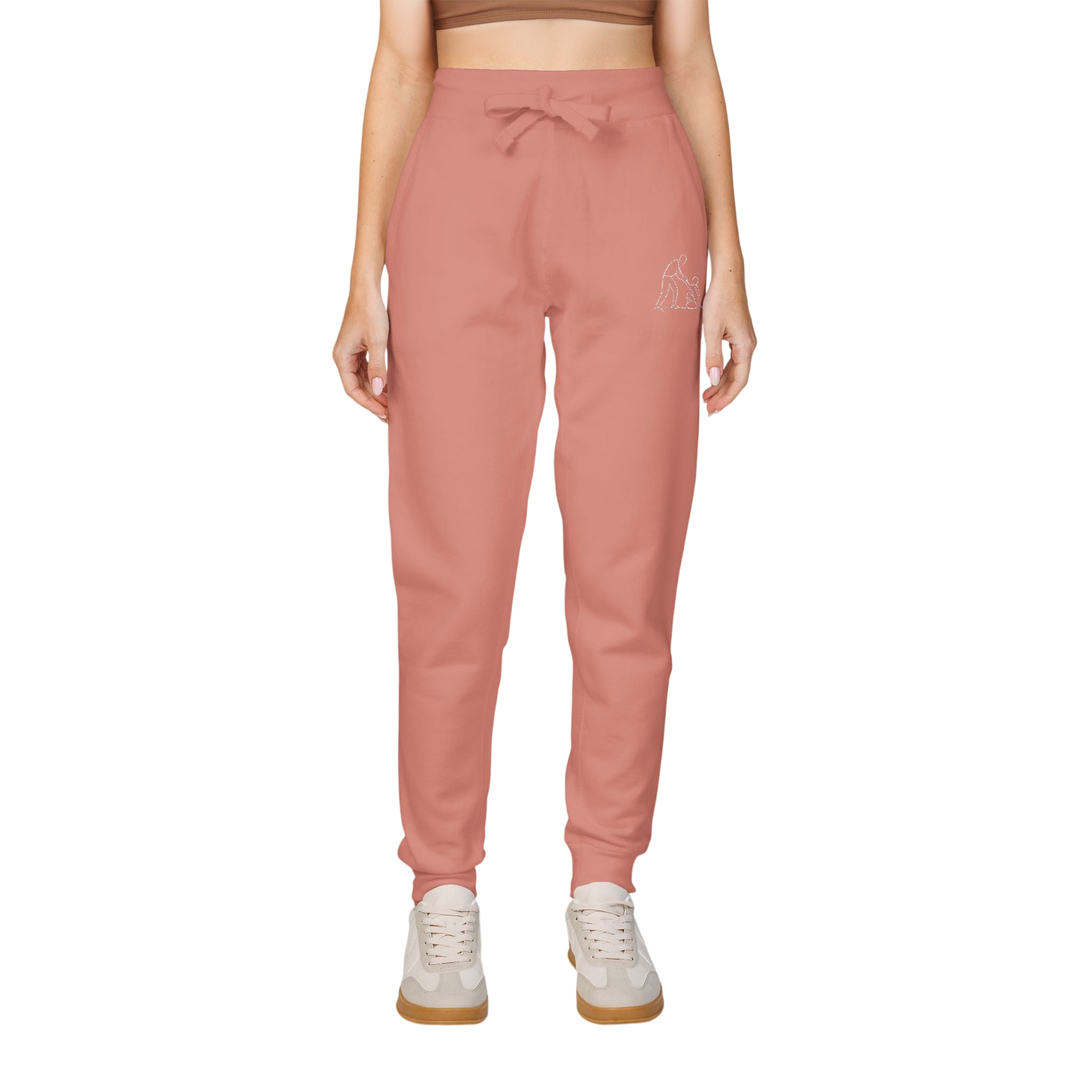“Be the Reason Someone Keeps Going” Embroidered Sweatpants — Cozy Fleece Joggers
