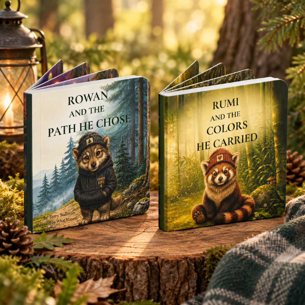 Rowan And Rumi Storybook Gift Set
